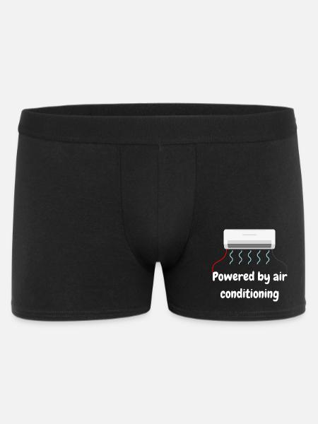 Propulsé par un T-shirt graphique climatisé - Boxer Homme - noir