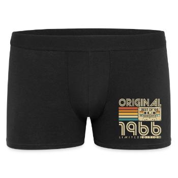 1966 Birthday Retro Vintage Vintage Gift - Men's Boxer Shorts - black - Front