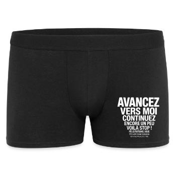 T-shirt Ping Pong Humour Cadeau  - Boxer Homme - noir - Devant
