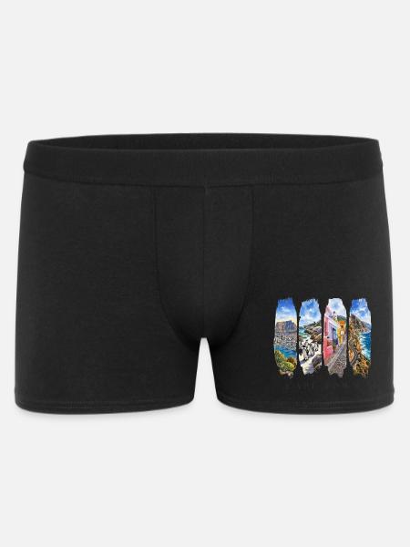Kapstadt Urlaub Travel – Südafrika Stadt Motiv - Männer Boxer Shorts - Schwarz