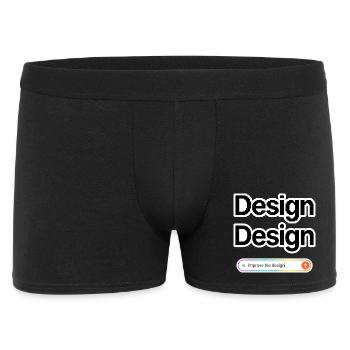 NOAI-Design - Männer Boxer Shorts - Schwarz - Vorne