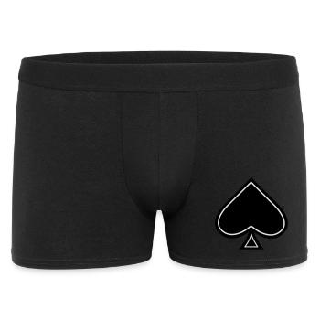as de pique - Boxer Homme - noir - Devant