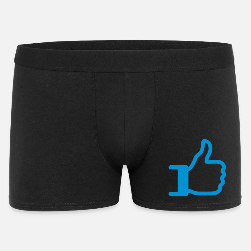 like - Männer Boxer Shorts - Schwarz