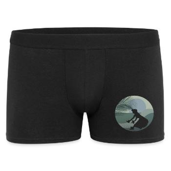 Hawaii Girl - Conception - Boxer Homme - noir - Devant