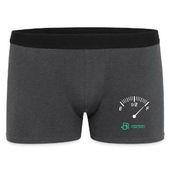 Full tank - Men's Boxer Shorts - charcoal grey - Front
