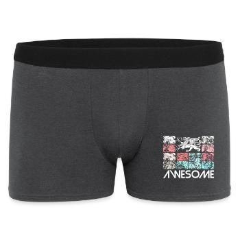 Awesome Rostock - Men's Boxer Shorts - charcoal grey - Front