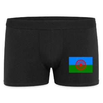 Roma flag 720x480 1 - Men's Boxer Shorts - black - Front