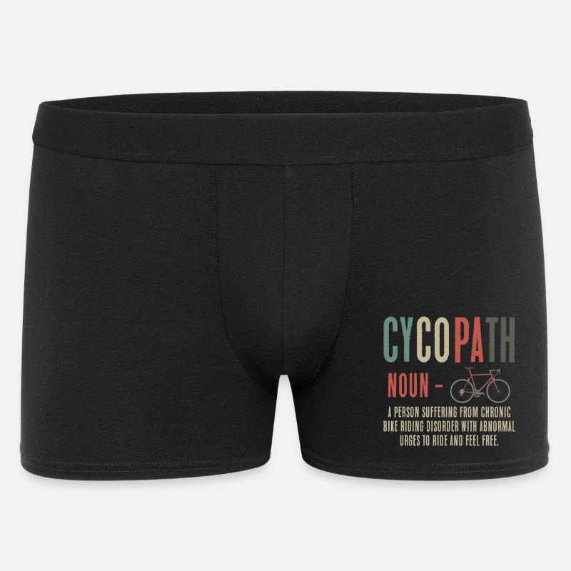 Cyclopath Ride Urges - Männer Boxer Shorts - Schwarz