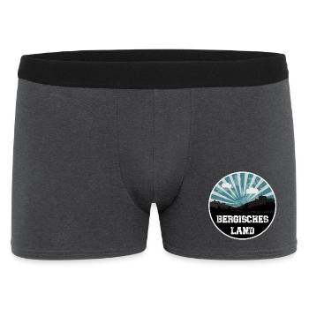Bergisches Land Skyline Blue Hour - Boxer Homme - charbon - Devant