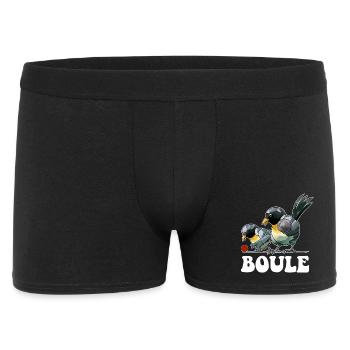 Boules de boules de boules pour pétanque - Boxer Homme - noir - Devant