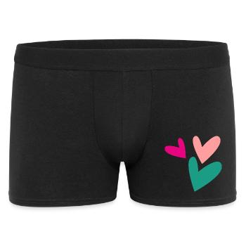 CHRISTMAS. YEAR. ANNIVERSARY. RETIREMENT. FATHER'S DAY - Men's Boxer Shorts - black - Front