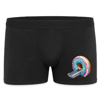 Manip Radio-Scanner MRT-Radiologie Donut der Wahrheit - Männer Boxer Shorts - Schwarz - Vorne