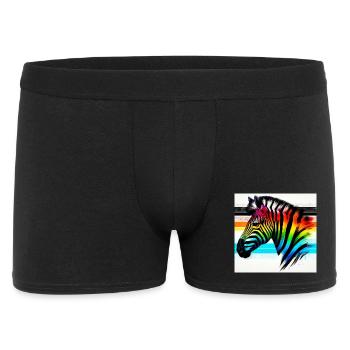 Zèbre - Boxer Homme - noir - Devant