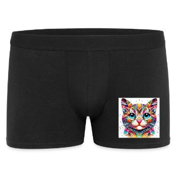 Cat - Men's Boxer Shorts - black - Front