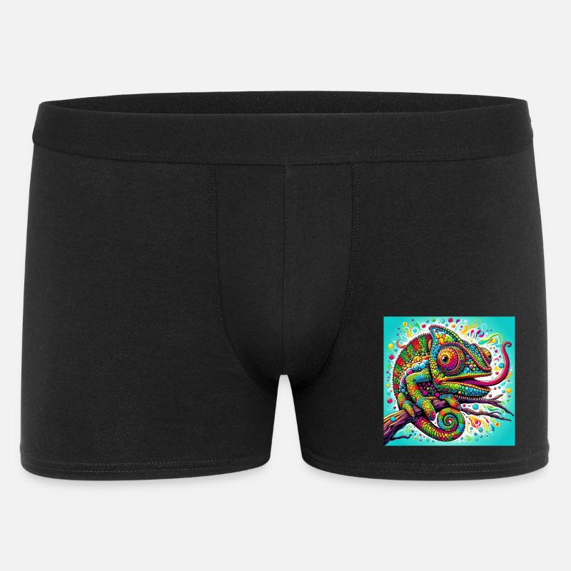 Caméléon - Boxer Homme - noir
