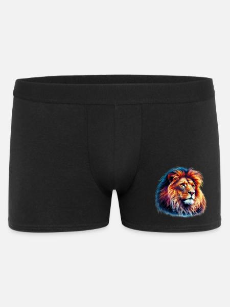 Lion - Men's Boxer Shorts - black