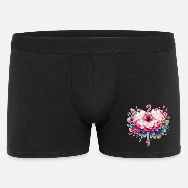 Danseuse de ballet avec tutu - Boxer Homme - noir