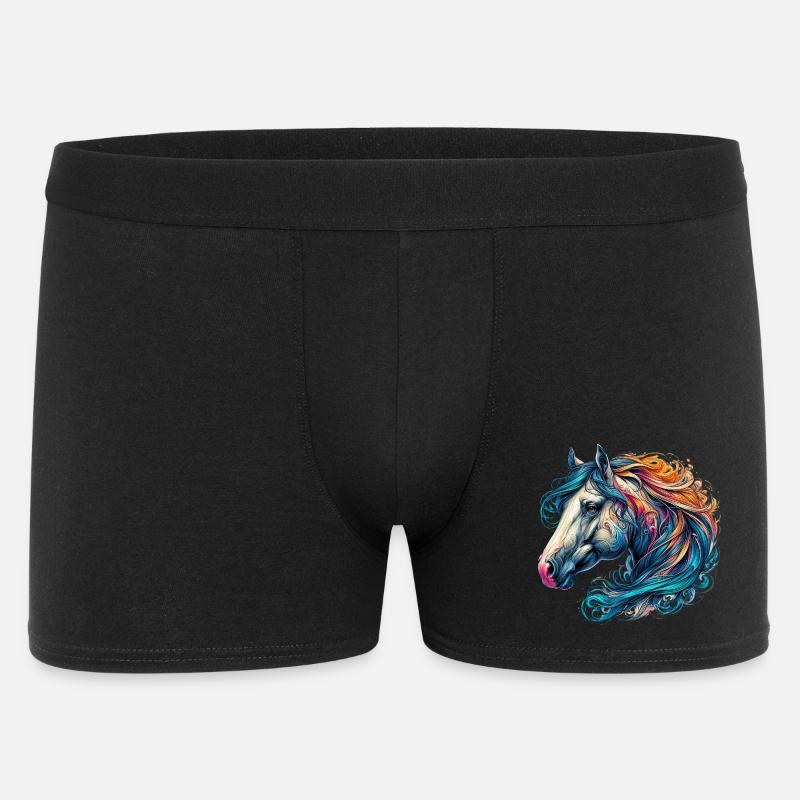 Cheval - Boxer Homme - noir