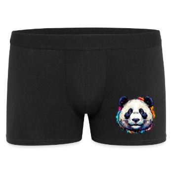 Panda - Men's Boxer Shorts - black - Front