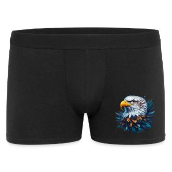 Eagle - Men's Boxer Shorts - black - Front