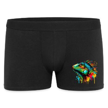 Iguane - Boxer Homme - noir - Devant