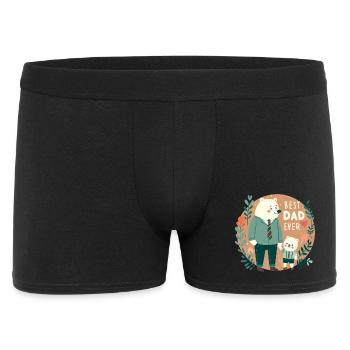Best Dad Ever. Father's Day - Men's Boxer Shorts - black - Front