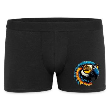 Parrot - Men's Boxer Shorts - black - Front