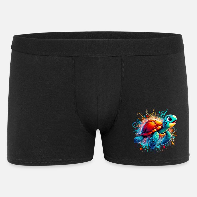 Tartaruga - Boxer da uomo - nero