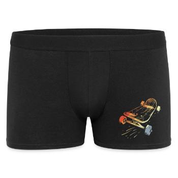 Skateboard Sketch Vintage Look - Men's Boxer Shorts - black - Front
