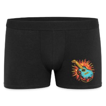 Ukulele Graphics - Men's Boxer Shorts - black - Front