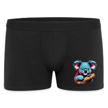 Koala - Men's Boxer Shorts - black - Front