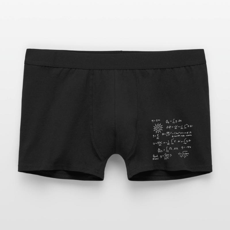 Physics Equations Unleashed Men's Boxer Shorts