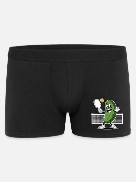 Dill With It Pickleball Player - Men's Boxer Shorts - black