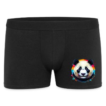 Panda - Men's Boxer Shorts - black - Front