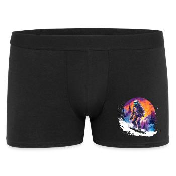 Snowboarding 80s - Men's Boxer Shorts - black - Front