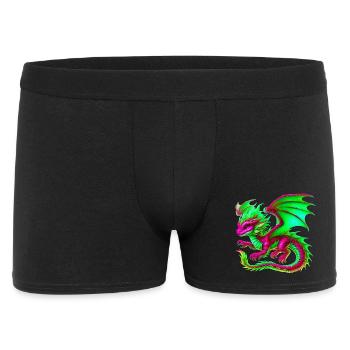 Dragon - Men's Boxer Shorts - black - Front