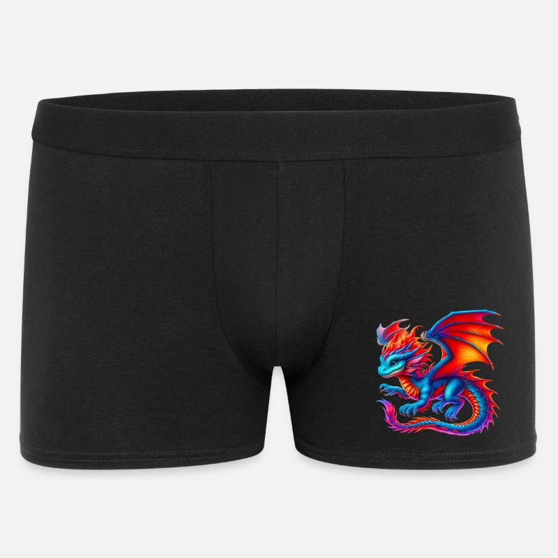 Dragon - Boxer Homme - noir