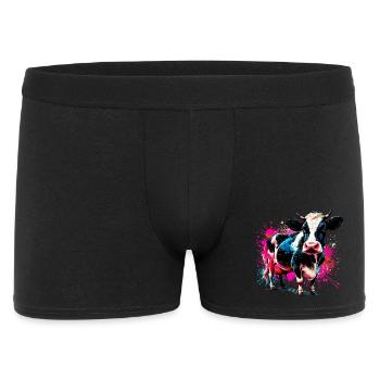 Vache - Boxer Homme - noir - Devant