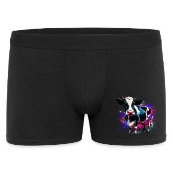 Vache - Boxer Homme - noir - Devant