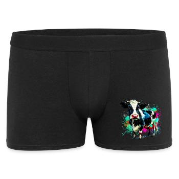 Vache - Boxer Homme - noir - Devant