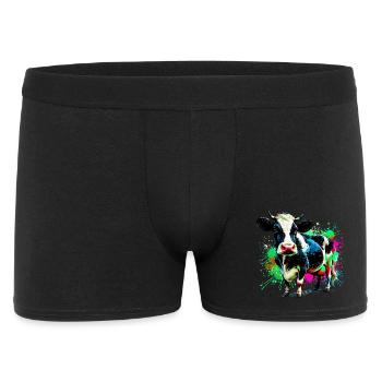 Vache - Boxer Homme - noir - Devant