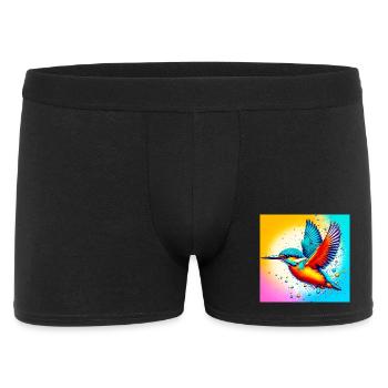 martin-pêcheur - Boxer Homme - noir - Devant