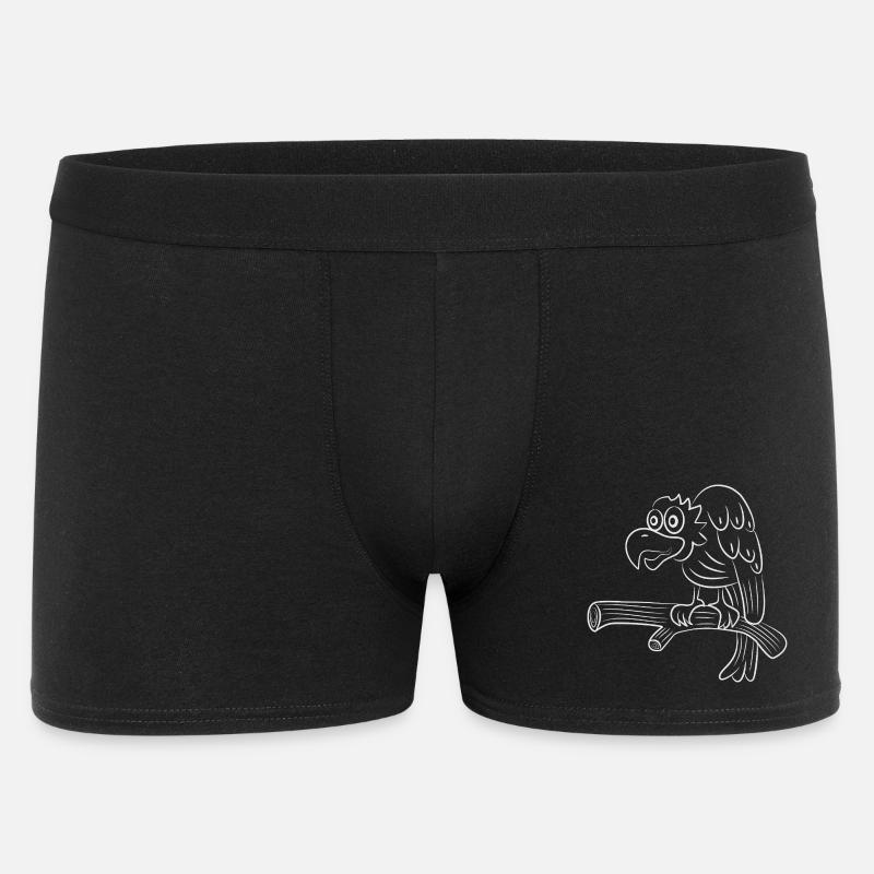 Geier - Männer Boxer Shorts - Schwarz
