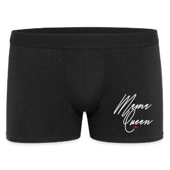 Mama Queen Noir Afro Mom Mélanine Proud Black Moms - Boxer Homme - noir - Devant