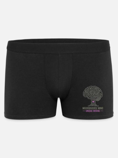 NEURODIVERSE MIND Unique Wiring Awareness  - Boxer Homme - noir