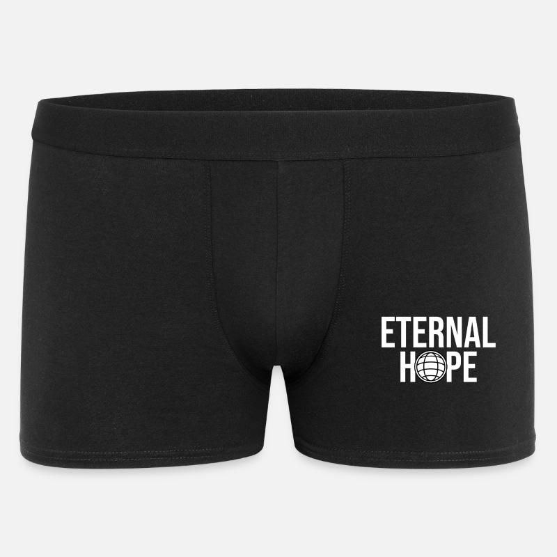 Globe de l’Espoir Éternel - Boxer Homme - noir