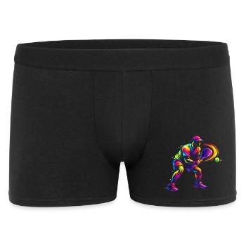 Padel Player Gift Kids Boy Passion - Men's Boxer Shorts - black - Front
