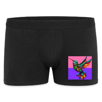 colibri - Boxer Homme - noir - Devant