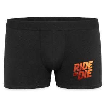 Ride or Die Gradient - Men's Boxer Shorts - black - Front