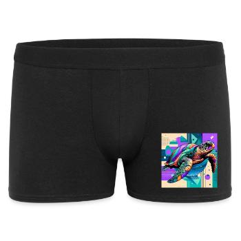 turtle - Men's Boxer Shorts - black - Front